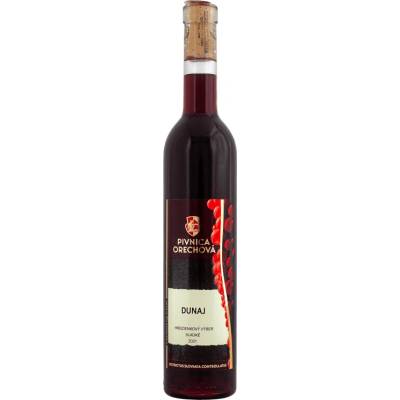 Pivnica Orechová Dunaj Hrozienkový Výber Červené Sladké 11% 0,5 l (čistá fľaša)