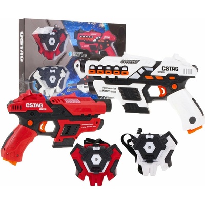 iMex Toys Sada laserové pistole + štít s funkcí kouře