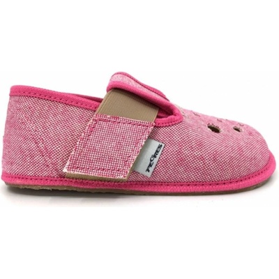 Pegres barefoot papučky BF03 Ružové