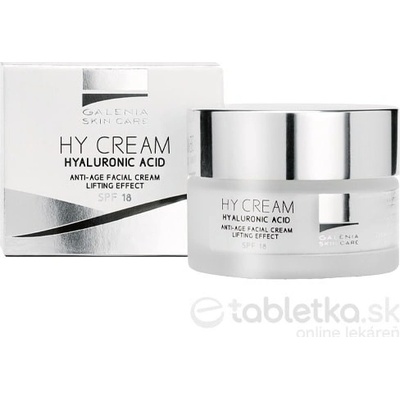 Galenia Hy Cream krém na tvár proti starnutiu SPF18 50 ml