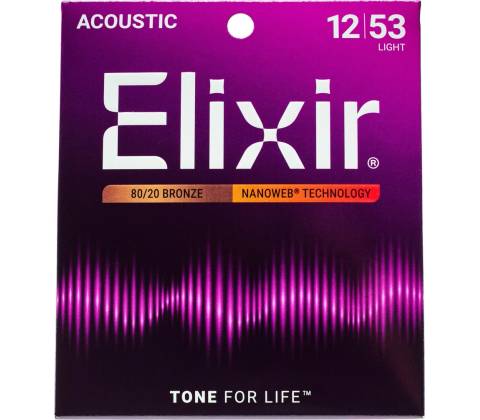 Elixir Nanoweb 80/20 Bronze Light