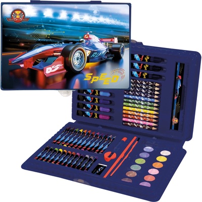 kidea - Race Team рисувателен комплект 71 ел. 92604