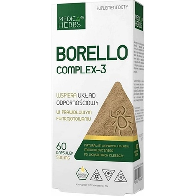 Medica Herbs Borello Complex-3 60 kapsúl
