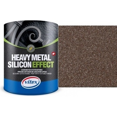 Vitex Heavy Metal Silicon Effect - štrukturálna kováčska farba 774 Antique 0,75L 0578