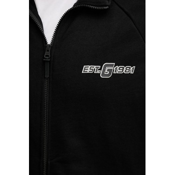 GUESS Памучен суичър Guess MENTORE мъжки в черно с принт Z5YQ02 KCE91 (Z5YQ02.KCE91)