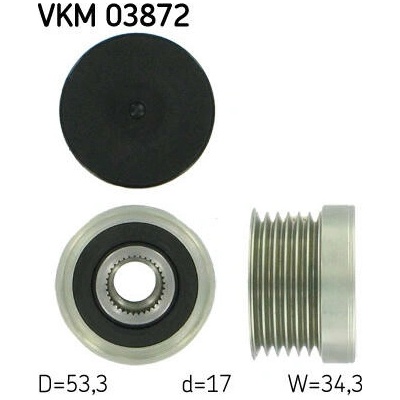 Předstihová spojka SKF VKM 03872 SK VKM03872