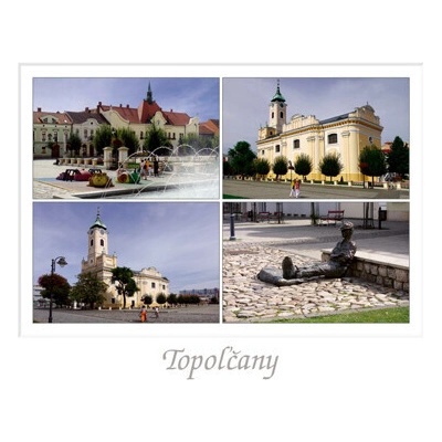 (A6) Pohľadnica A6 Topoľčany I