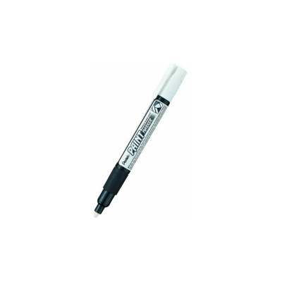 Pentel Перманентен маркер Pentel MMP20 2.9мм объл връх, бял