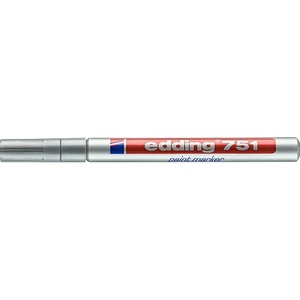 edding Лаков маркер, 1-2 мм, edding "751", сребърен 4-751054 (4-751054)