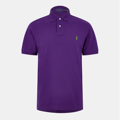 Ralph Lauren Блуза с яка Polo Ralph Lauren Men's Custom Short Sleeve Polo Shirt - Chalet Purple