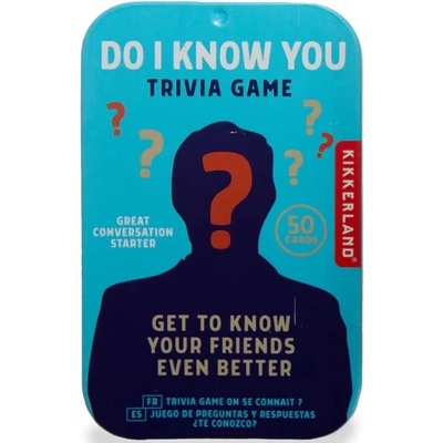 Kikkerland Настолна игра Do I Know You? Trivia Game (BGBG0003494N)