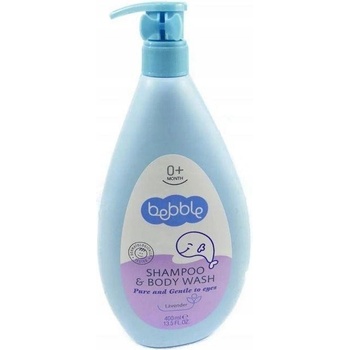 Bebble dětský šampon a mycí gel s levandulí 400 ml