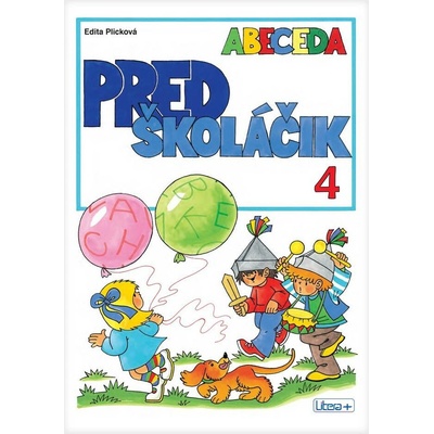 Omaľovánka náučná A4 Litera Predškoláčik 4