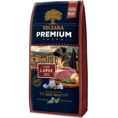 Velxara Premium Dog Large Monoprotein Beef Meat 750 g