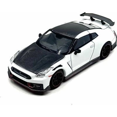 Mini GT Nissan GTR 35 NISMO 2024 blister bílá metalická 1:64