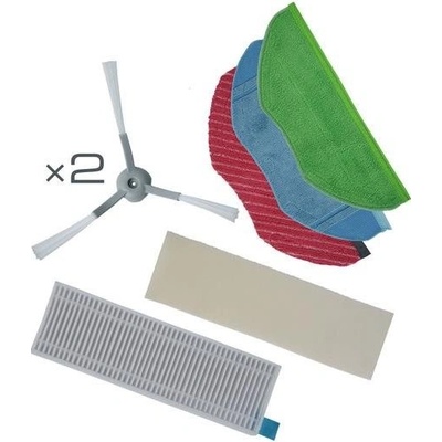 Příslušenství k vysavačům Rowenta ZR793000 sada mopů, filtru a bočních kartáčů pro X-PLORER S95 (ZR793000) – Zboží Mobilmania