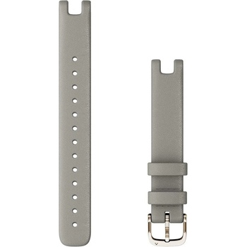 Garmin Кожена каишка Garmin Lily, 14 мм, сива, 010-13068-A7 (010-13068-A7)