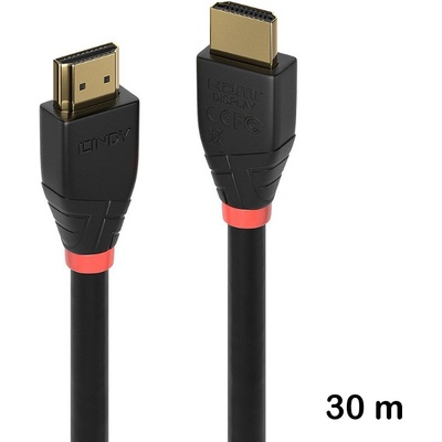 Lindy HDMI активен кабел 10.2G, 30 м, Lindy 41075 (41075)