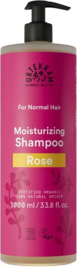 Urtekram šampon růžový BIO 1000 ml