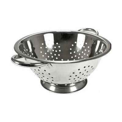 cedník d28cm stojící, 2ucha, NR plech