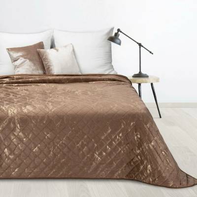Design 91 PŘEHOZ NA POSTEL LUIZ6 170X210 CM TMAVĚBÉŽOVÝ