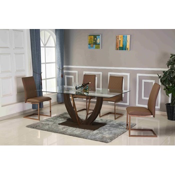 Bogdan Furniture Europe Трапезна маса модел Edgar-Е20, MDF/венге