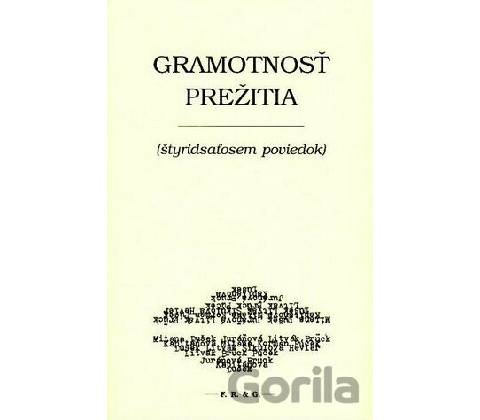 Gramotnosť prežitia