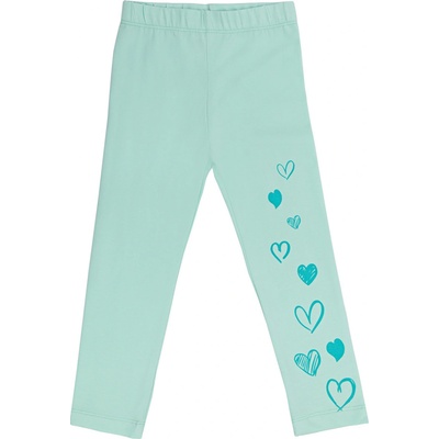 Winkiki Kids Wear dívčí legginy Travel mátová