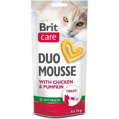 Brit Care Cat Creamy Duo Mousse with Chicken and Pumpkin 4 x 14 g