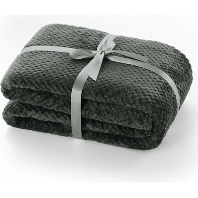 DecoKing Tmavosivá deka mikrovlákno Henry 200x150