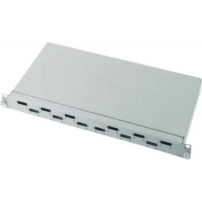 3M Оптичен панел 3M SPP3-E-1CD, 12 порта/ 24 влакна, 1U, сив, SC Duplex (DE010016538)
