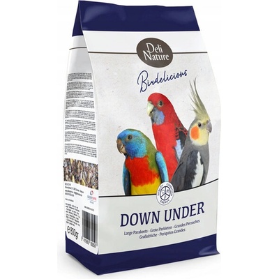 Deli Nature Birdelicious DOWN UNDER Parakeets 800 g