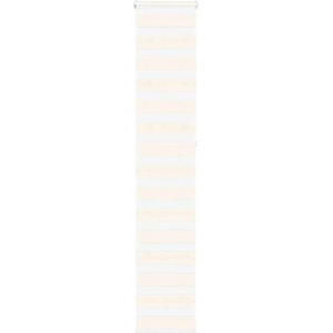 vidaXL Зебра щора, мрамор, бежова, 50x230 см, ширина на плата 45, 9 см, полиестер (4014693)
