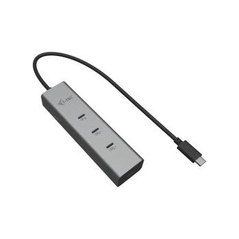 HI-TEC USB извод i-Tec C31HUBMETAL8KPDPRO Сребрист
