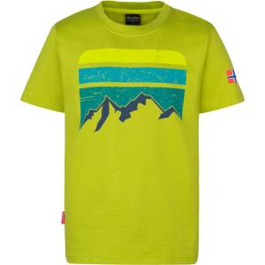 TROLLKIDS Детска тениска Trollkids Kid's Falketind T T-shirt - Kiwi - размер 98 (EU) (704-5820-0111)