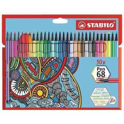 Stabilo Pen 68 1mm 30barev