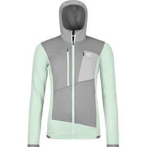 Ortovox Дамско вълнено яке Ortovox Women's Fleece Grid Hoody Fleece jacket - Green Acid - размер XS (105-5183-1011)