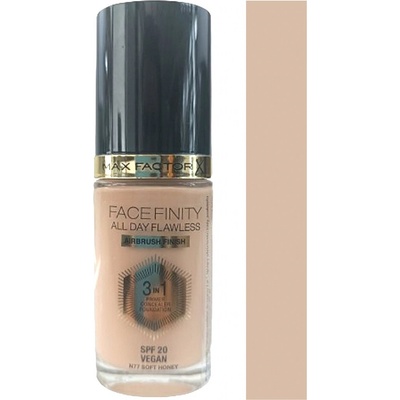 Max Factor Facefinity All Day Flawless make-up 3v1 SPF20 77 soft honey 30 ml