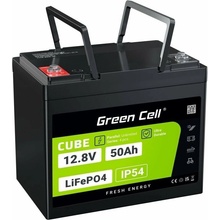Green Cell Cube LiFePO4 12,8V 50Ah LFPGC12V50AH LITHIUM-GELPHATE BATÉRIA
