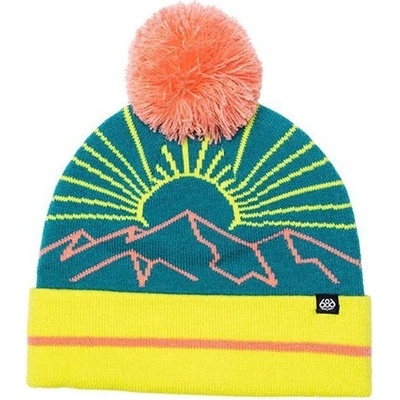 686 Girls Chalet Pom beanie dark Lagoon