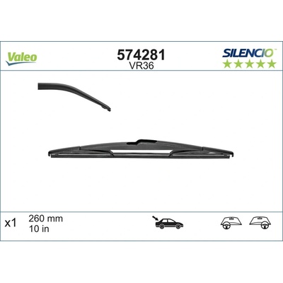 Valeo Silencio 260 mm ST VM36