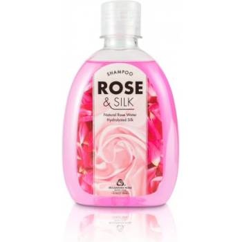 Bulgarian Rose Karlovo Bulgarian Rose Shampoo Rose & Silk - Шампоан за коса роза и коприна 320мл