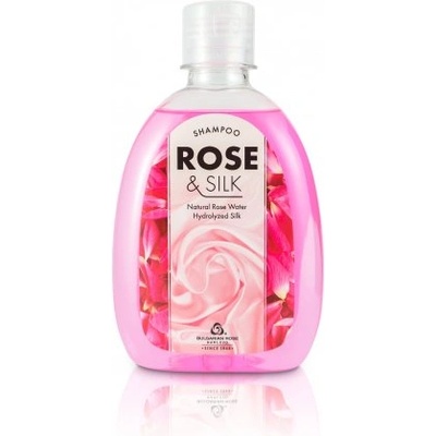 Bulgarian Rose Shampoo Rose & Silk - Шампоан за коса роза и коприна 320мл
