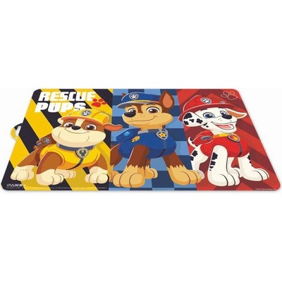 Stor prostírání PLASTOVÉ PAW PATROL 43X28,1cm
