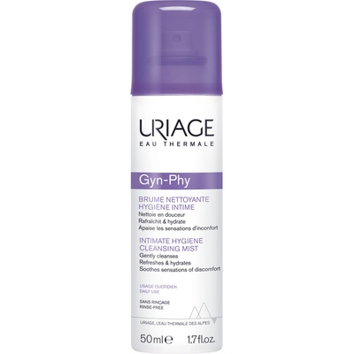 Uriage Почистващ спрей за интимна хигиена Gyn-Phy, 50 ml