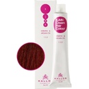 Kallos KJMN s keratinem a arganovým olejem 6.65 Carmine Red Cream Hair Colour 1:1.5 100 ml