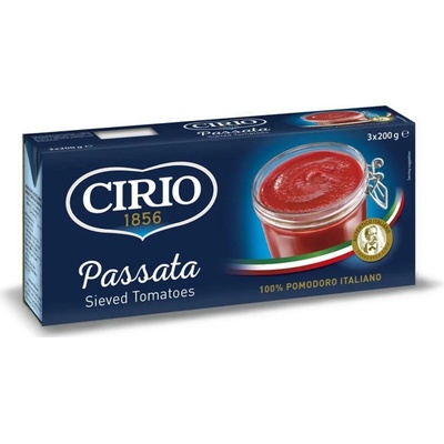 Cirio Paradajky lúpané drvené 600 g