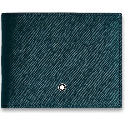 Montblanc Peněženka Sartorial 6 cc petrolejová