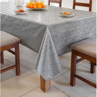 Impol Trade Obrus PVC 56560040 drobné kvietky sivé návin 20 mx140cm