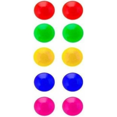Farebné magnety na tabuľu 10 ks SPRINGOS MB0011A
